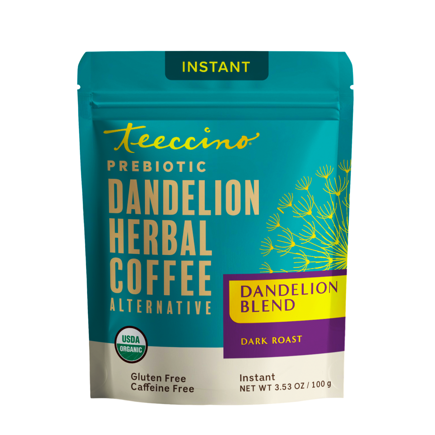 Instant Dandelion Herbal Coffee – Teeccino