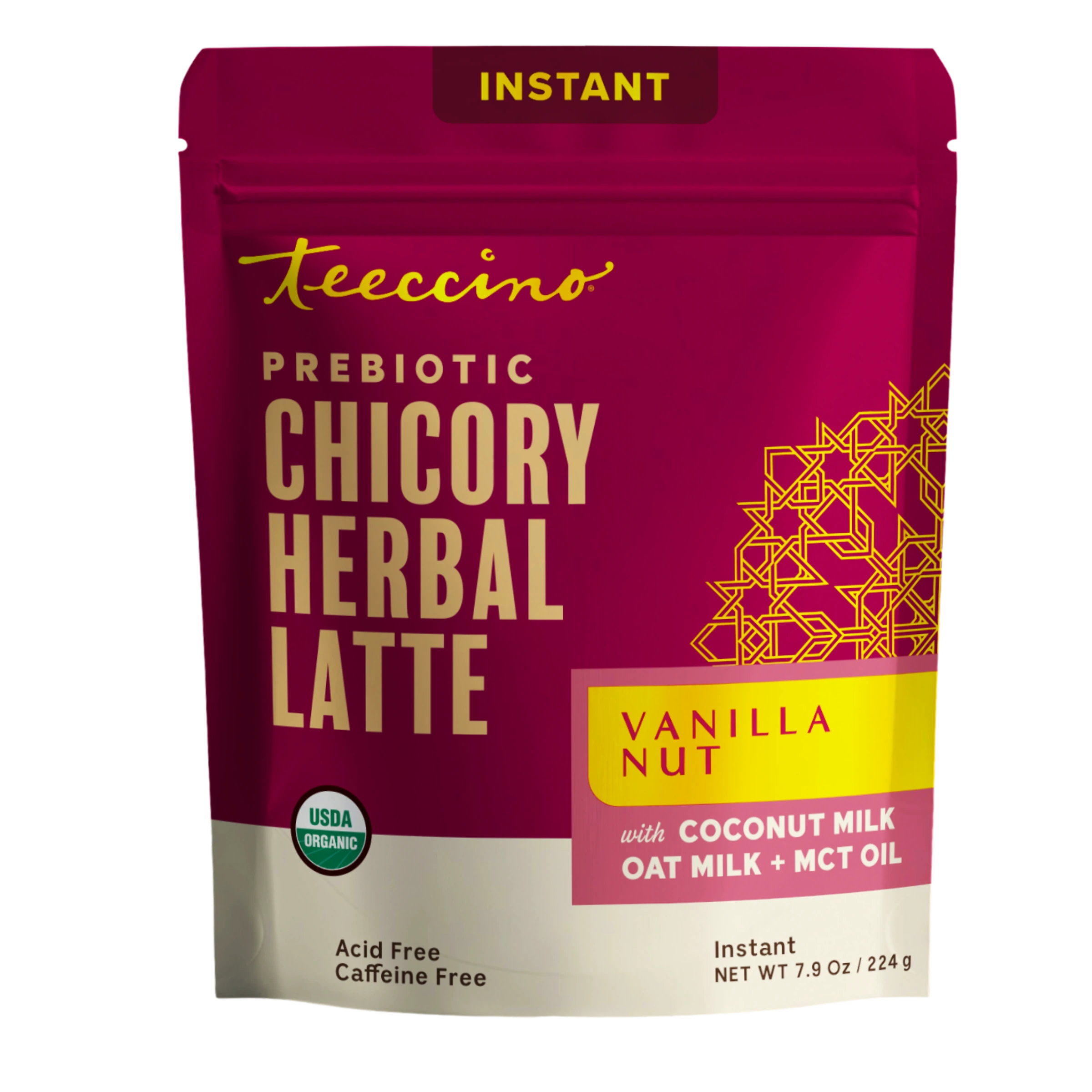 Instant Vanilla Nut Herbal Latte – Teeccino