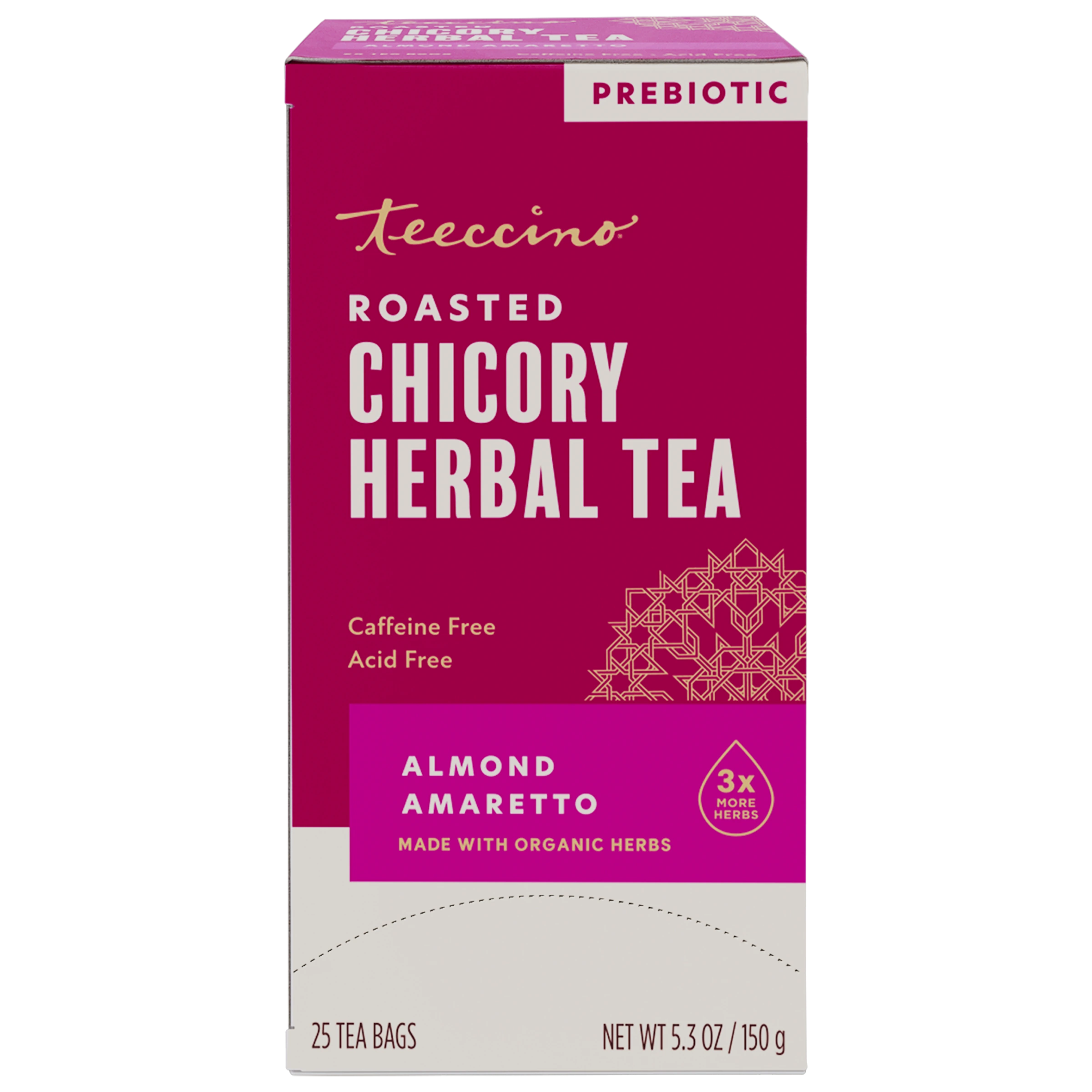 Almond Amaretto Chicory Herbal Tea | Teeccino Coffee Alternative