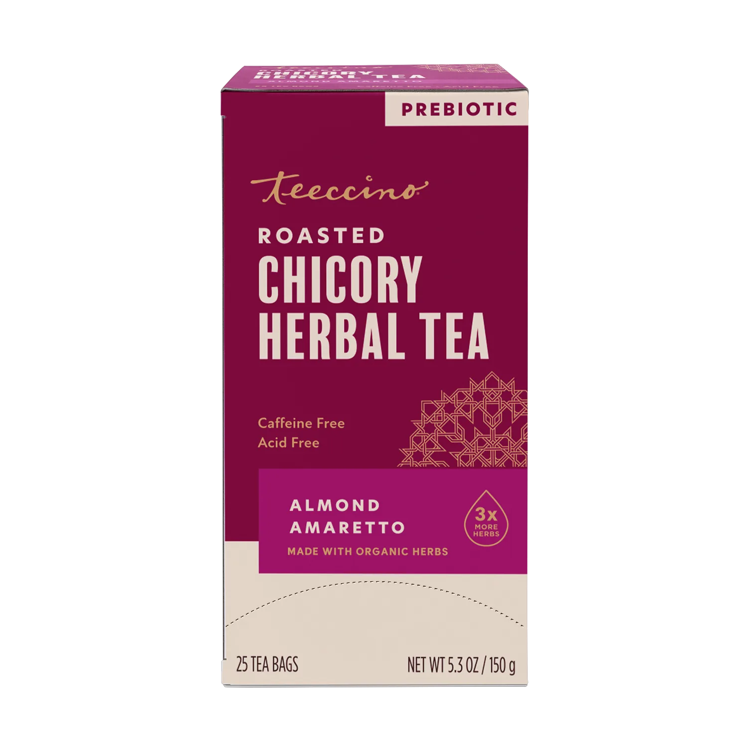 Almond Amaretto Chicory Herbal Tea | Teeccino Coffee Alternative
