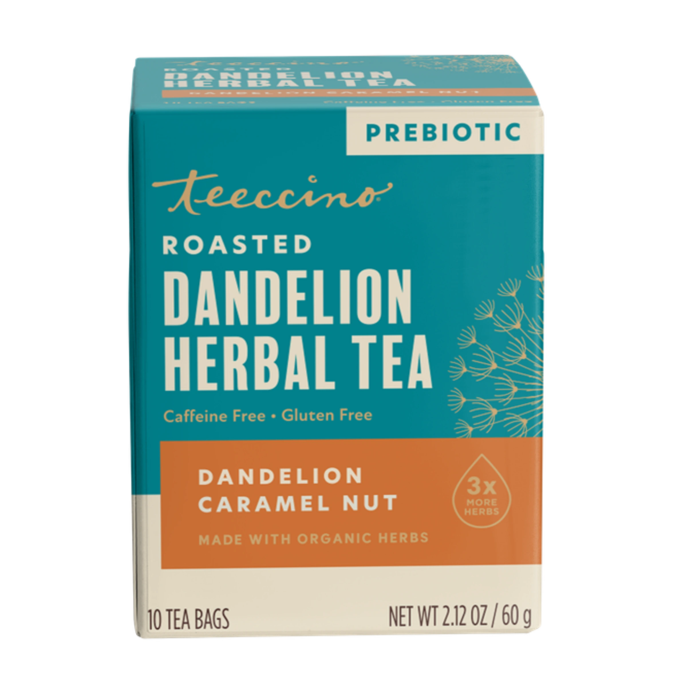 Dandelion Caramel Nut Roasted Herbal Tea – Teeccino