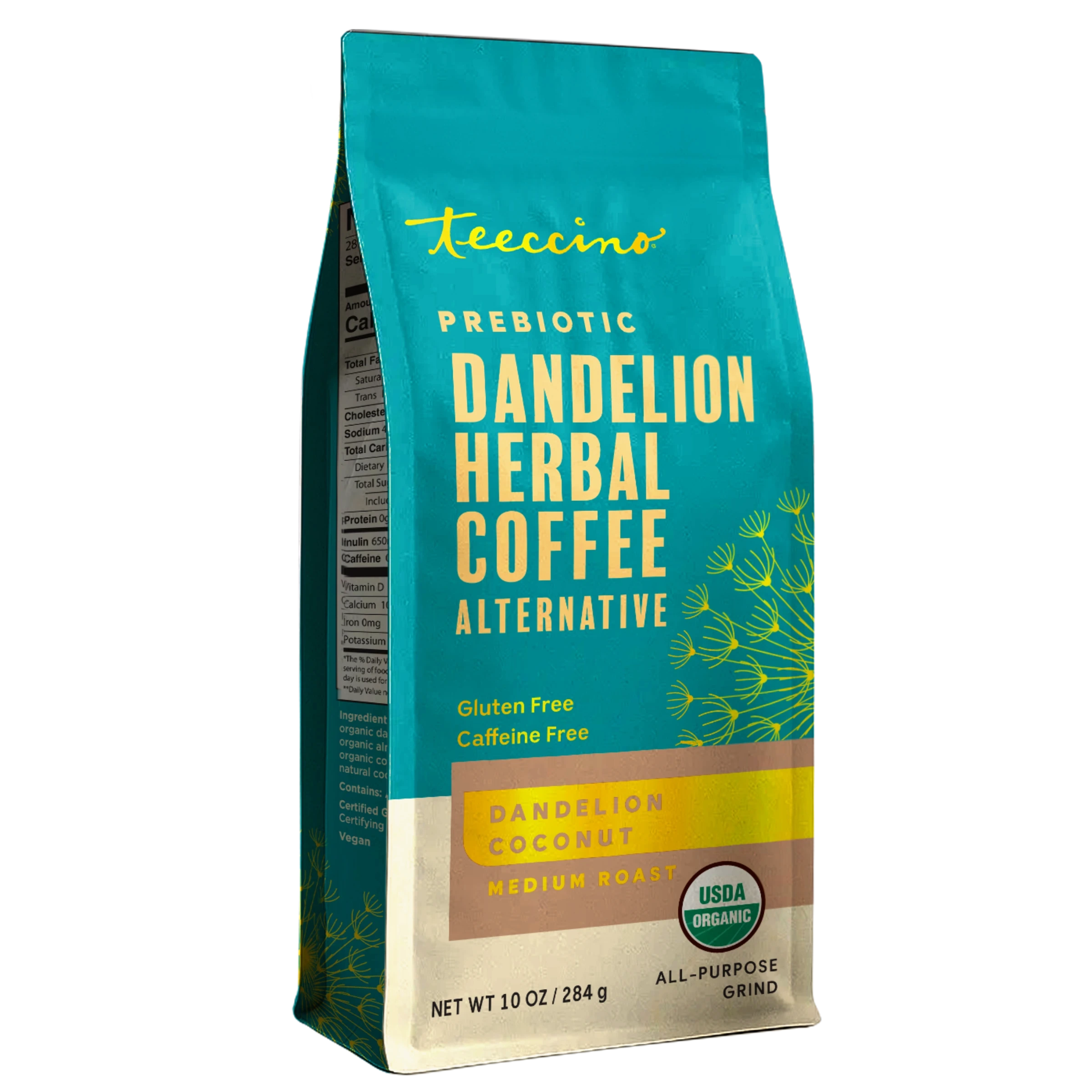 Dandelion Coconut Herbal Coffee – Teeccino