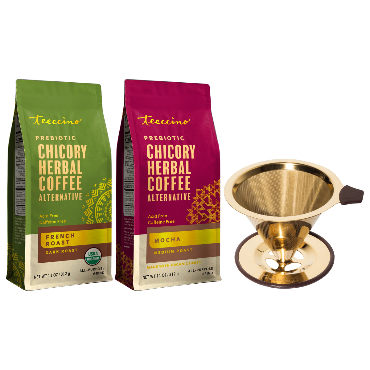 Teeccino Pour Over Starter Kit