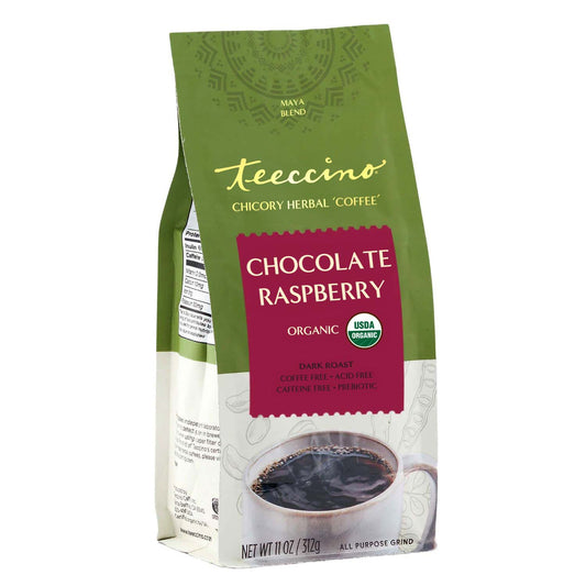 Chocolate Raspberry Chicory Herbal Coffee