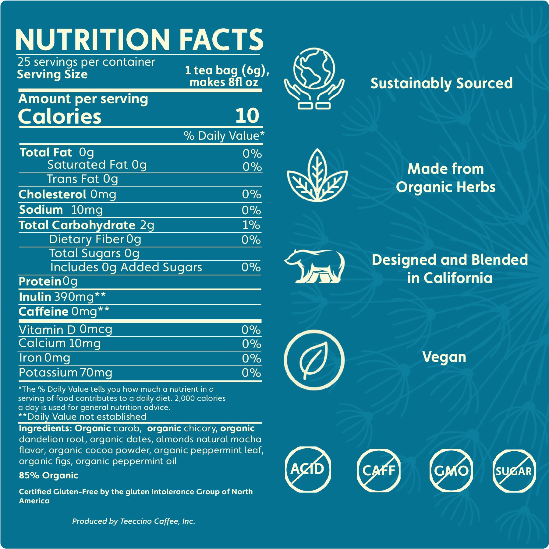 A single green leaf in a clear glass of water on white background.