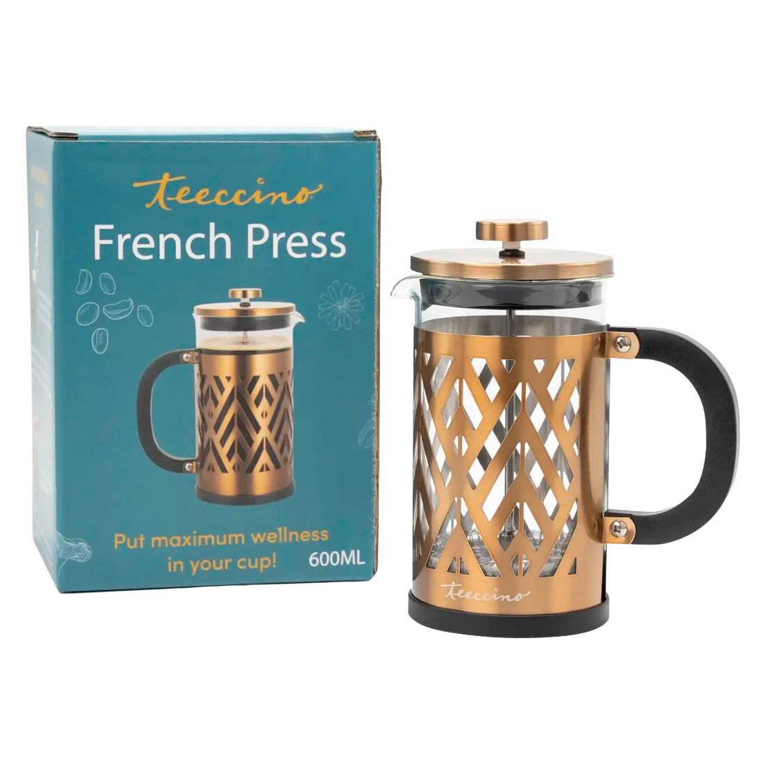 Teeccino French Press Pot
