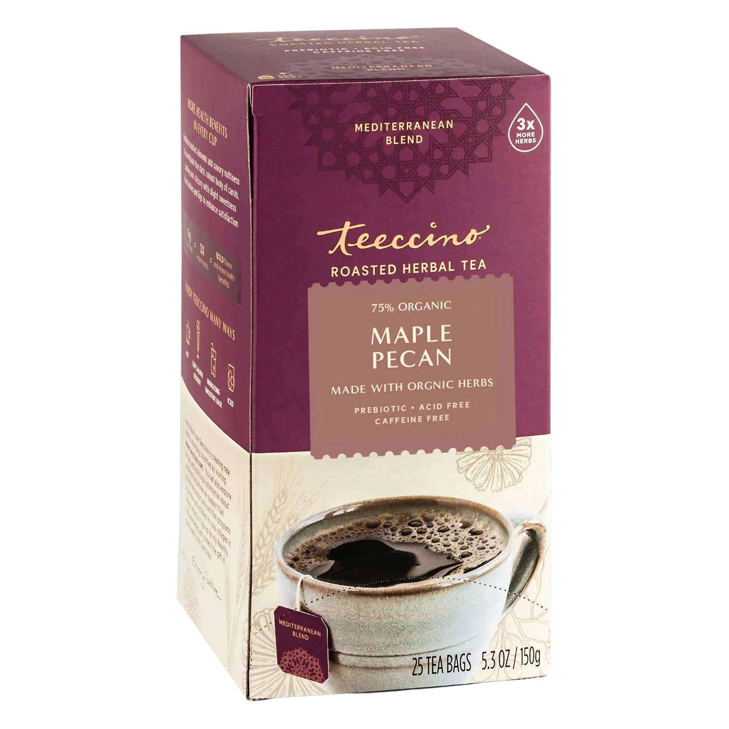 A single green leaf against a white background.