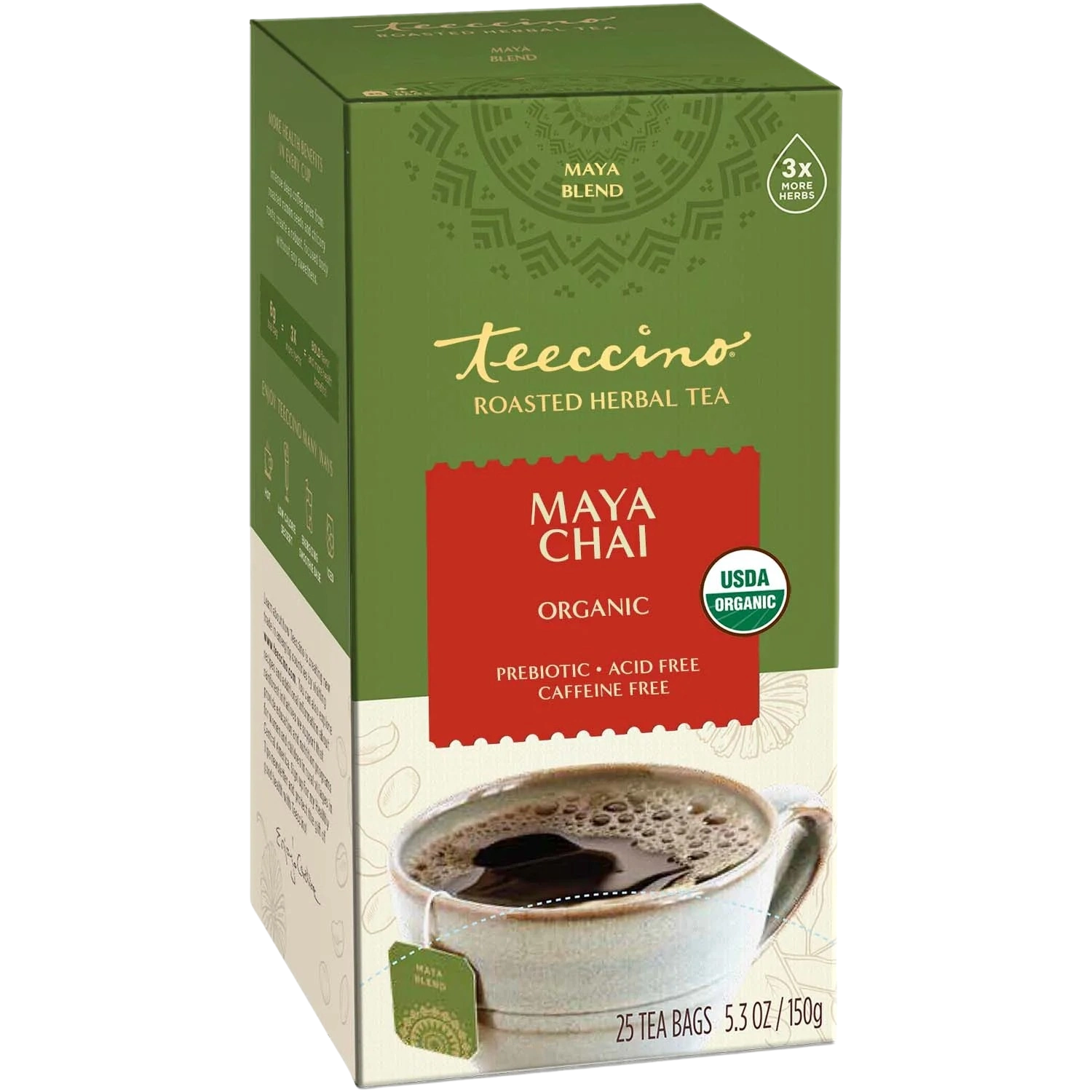 A single green leaf against a white background.