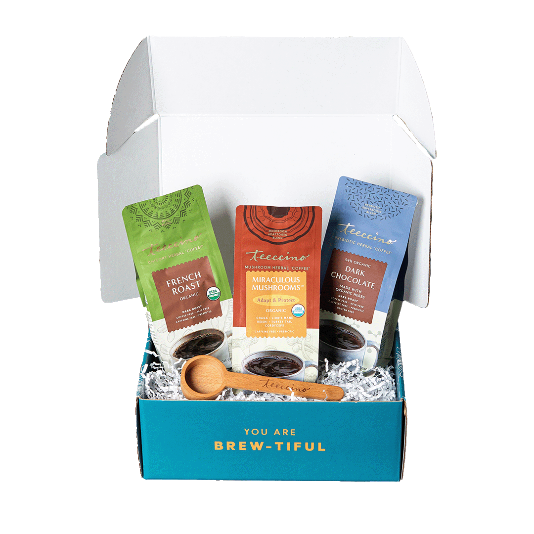 A single green leaf against a white background.