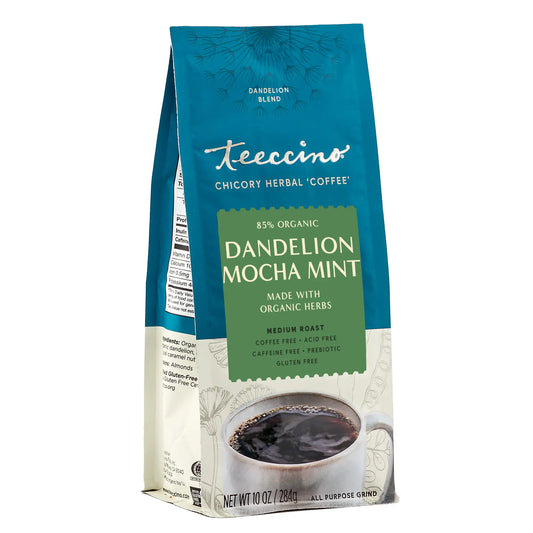 Dandelion Mocha Mint Herbal Coffee