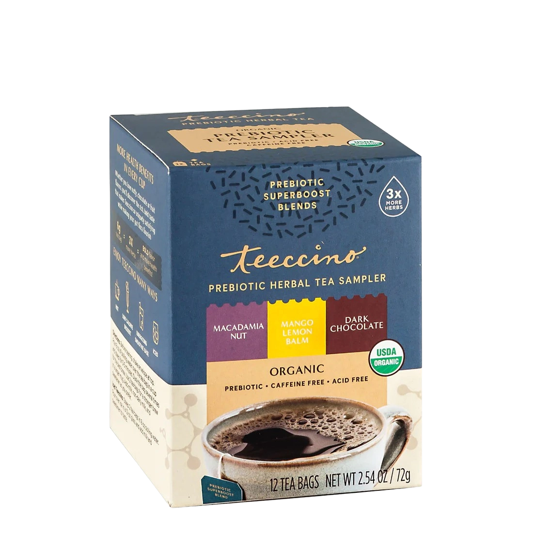 Prebiotic SuperBoost Herbal Tea Sampler Box – Teeccino