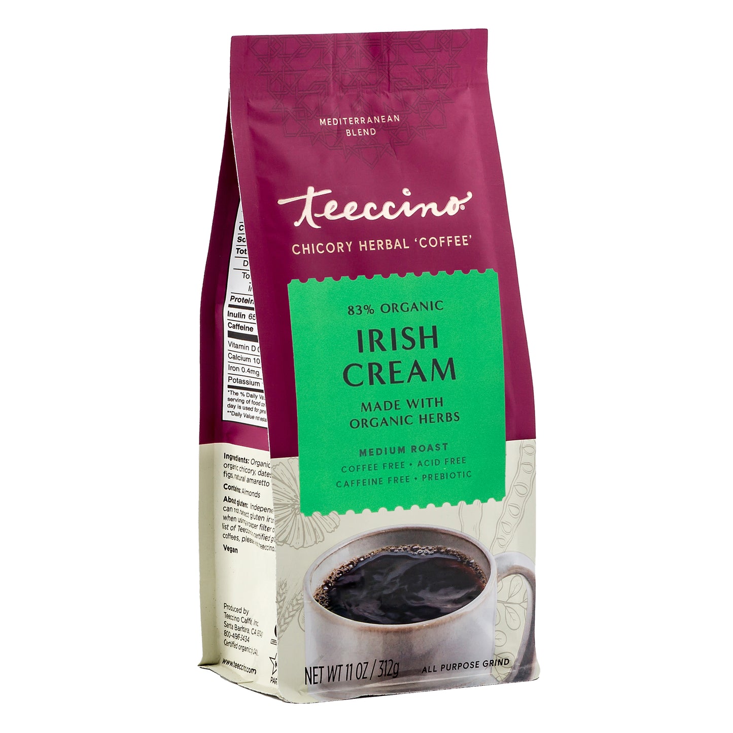 Irish Cream Herbal Coffee