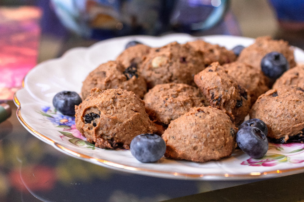 TeeChia Blueberry Energy Bites