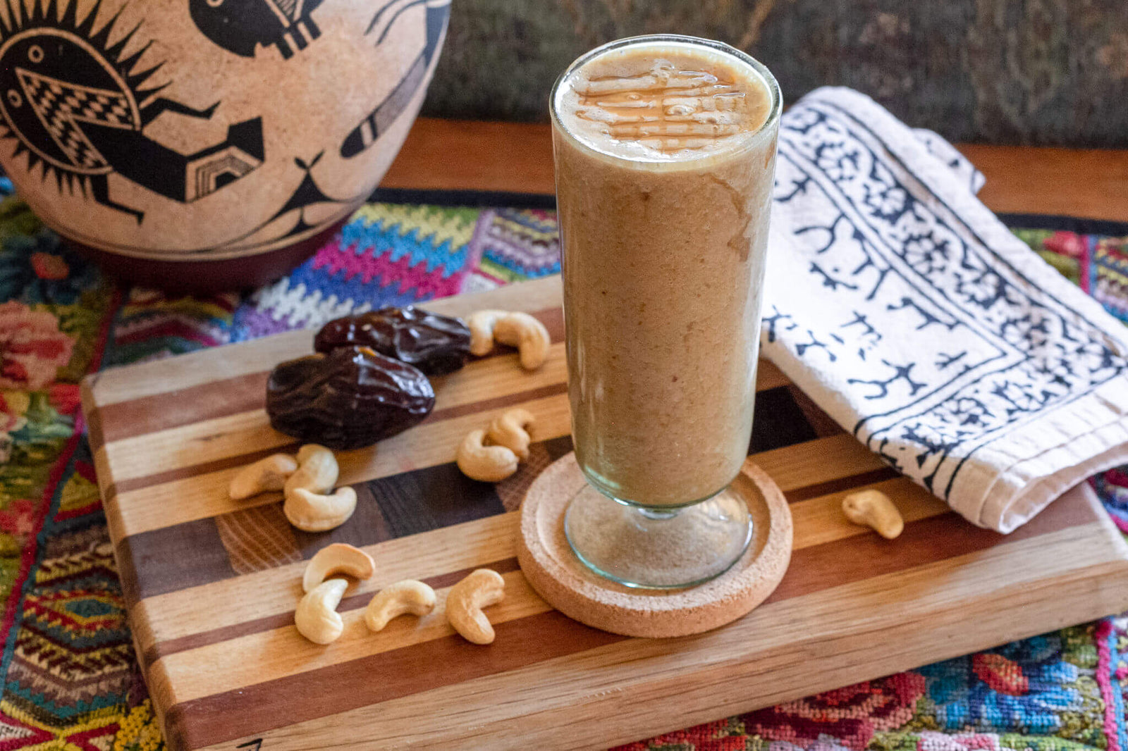 Teeccino Caramel Nut Cashew Smoothie