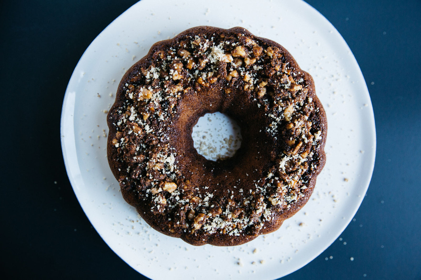 Maple Pecan Cinnamon Cake