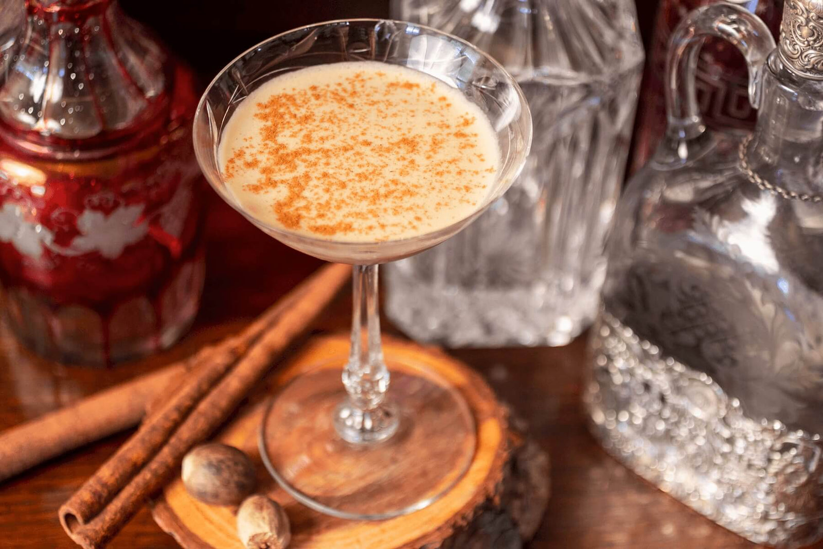Teeccino Eggnog Martini
