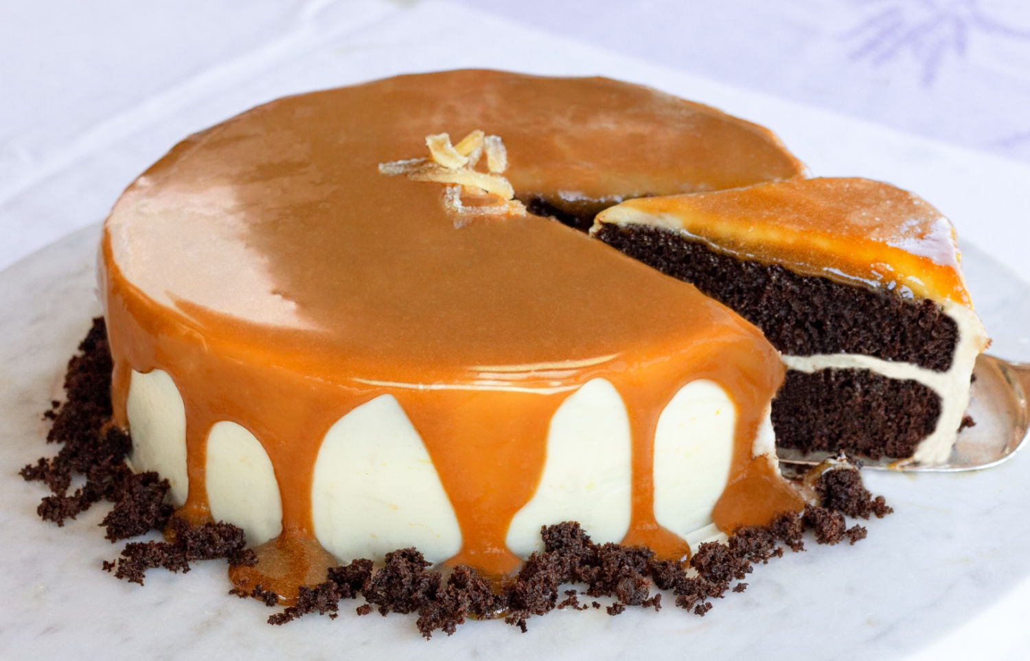 Teeccino Gingerbread Cake