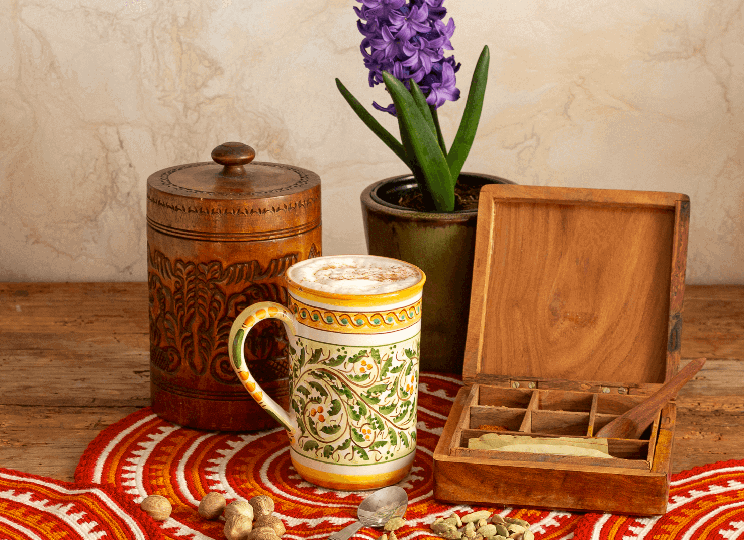 Teeccino Cardamom Latte