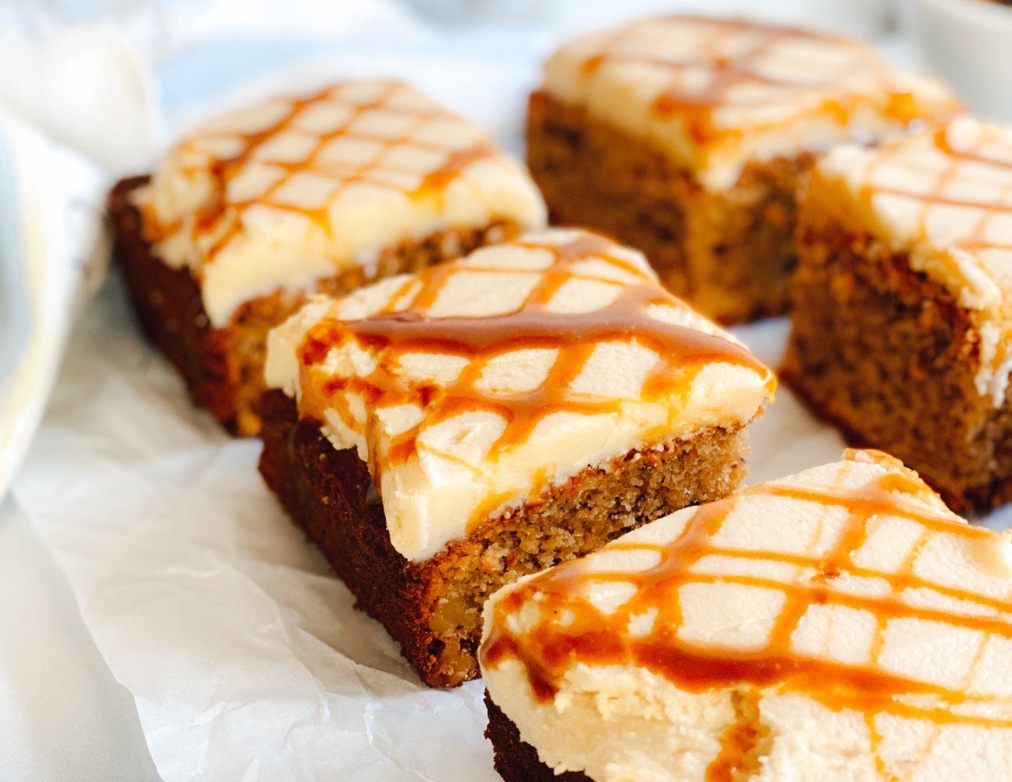 Teeccino Caramel Nut Cake