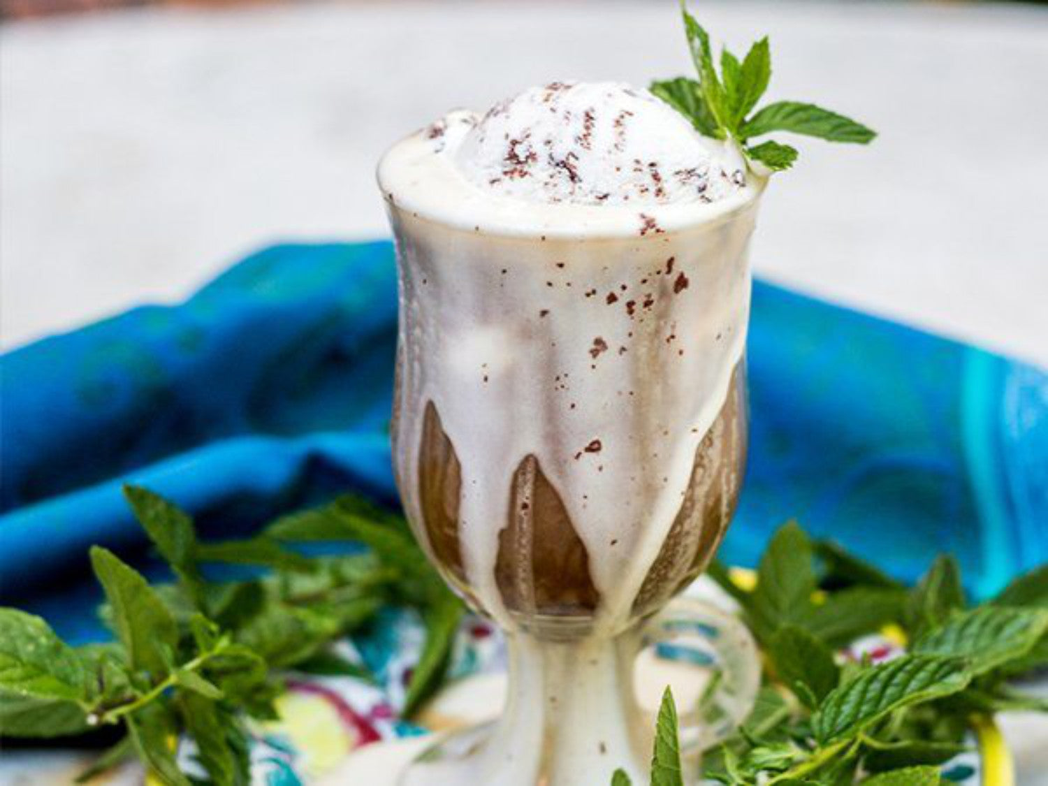 Teeccino Mint Float