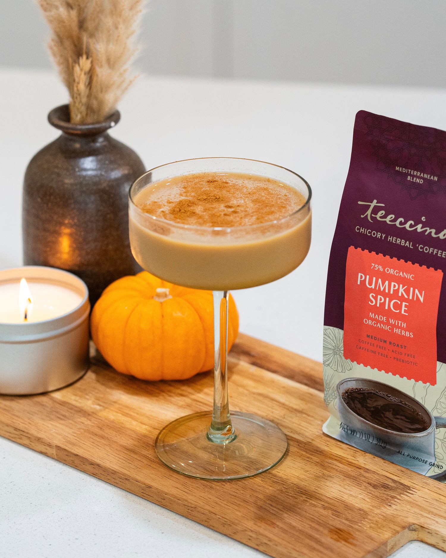 Pumpkin Spice Espresso Teeccini