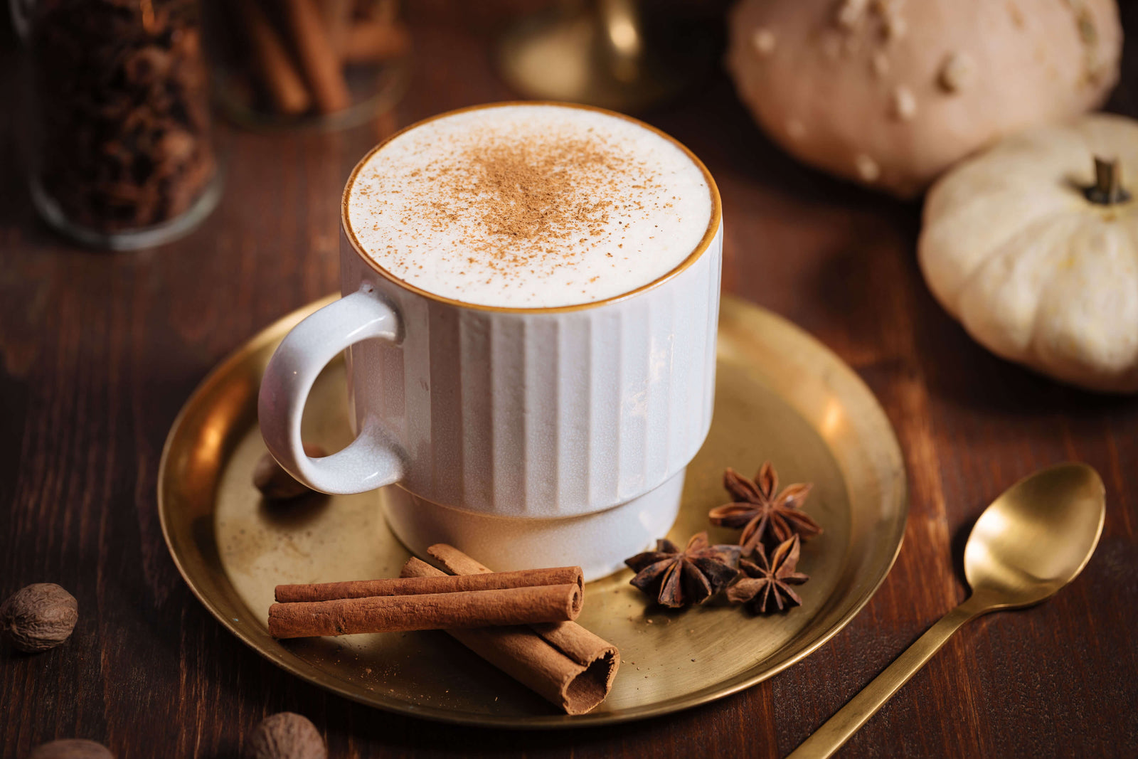 Teeccino Eggnog Latte