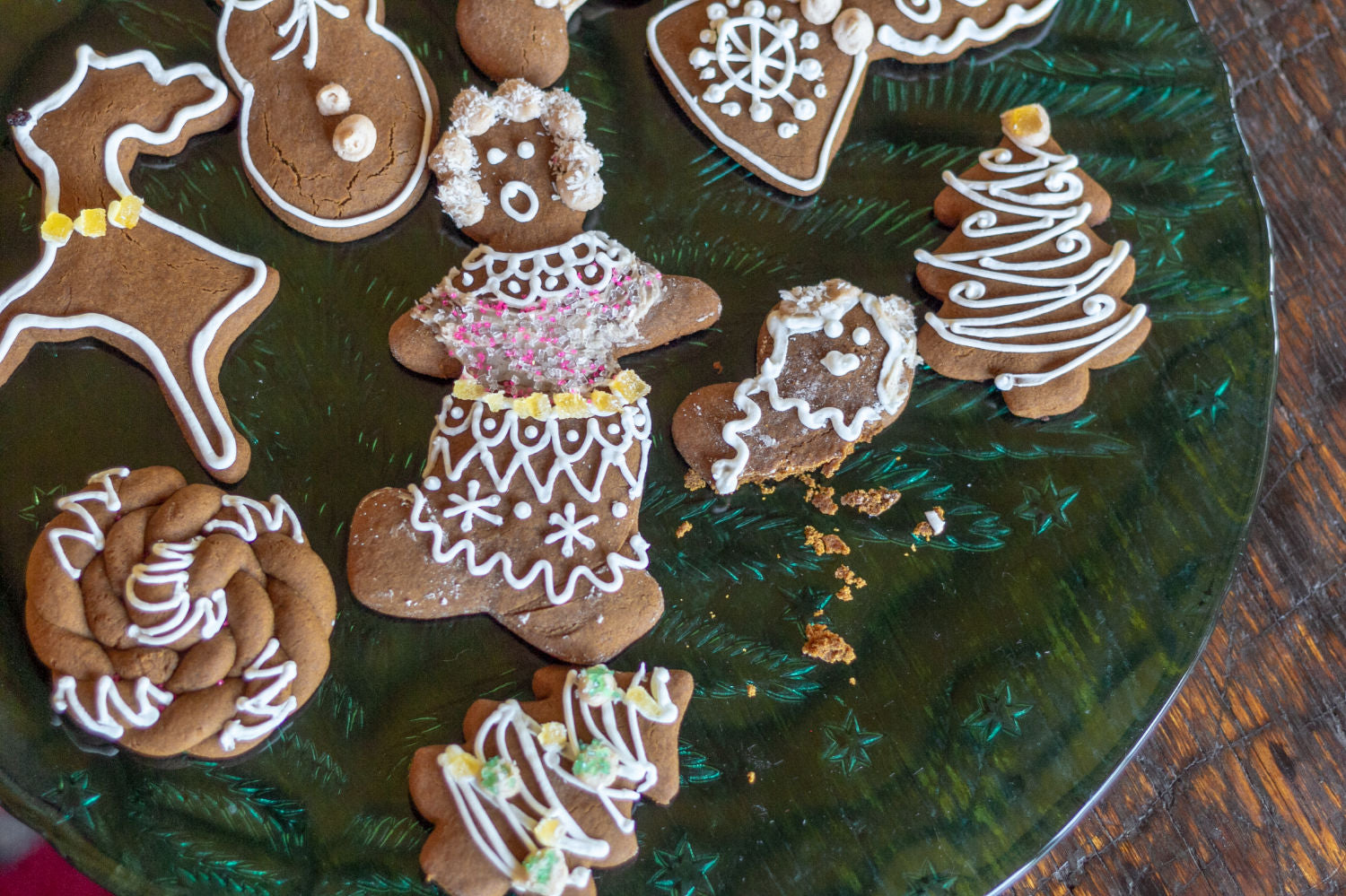Chewy Gingerbread Cookies
