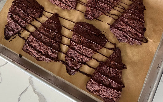For the Love of Chocolate Scones made with Teeccino Miraculous Mushrooms® Cacao + 5