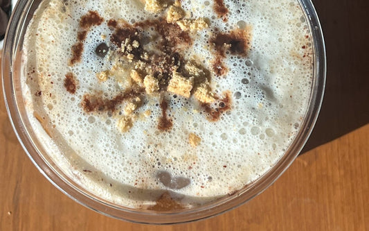 Iced Smores Cold Brew (dairy free) made with Teeccino Dark Chocolate Prebiotic SuperBoost Herbal Tea