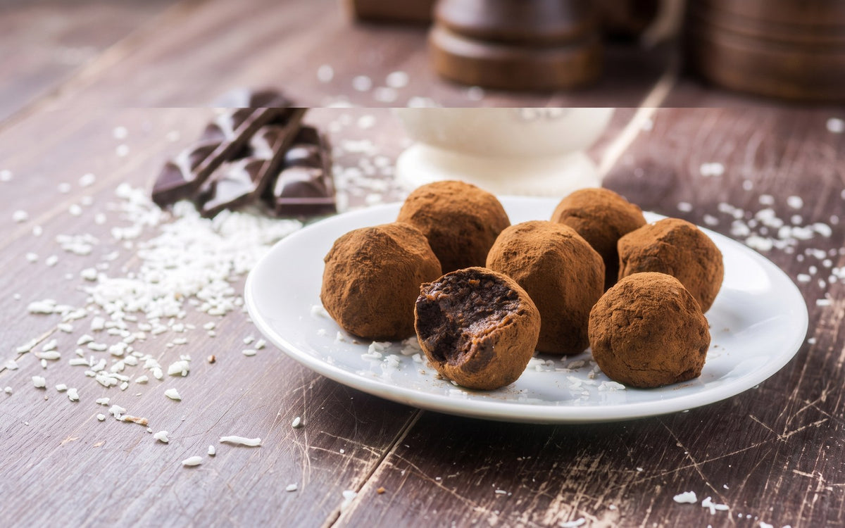 Teeccino Dark Chocolate Date Truffles