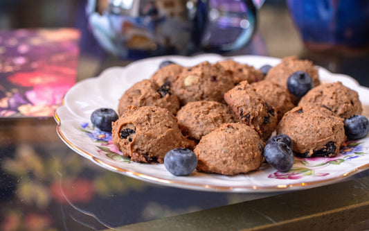 TeeChia Blueberry Energy Bites