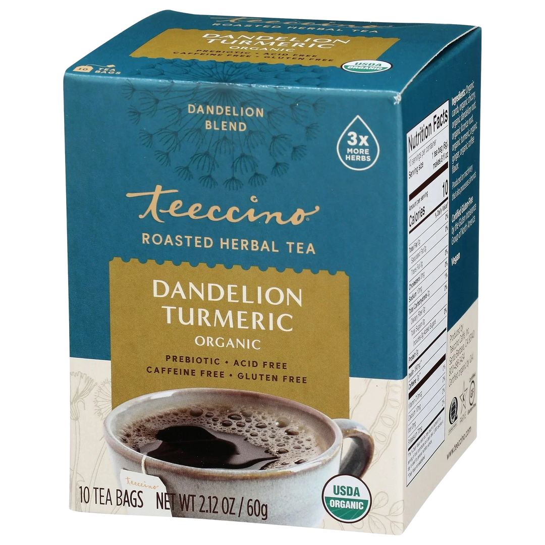 Dandelion Turmeric Roasted Herbal Tea - Image 1