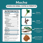 Dandelion Mocha Herbal Coffee