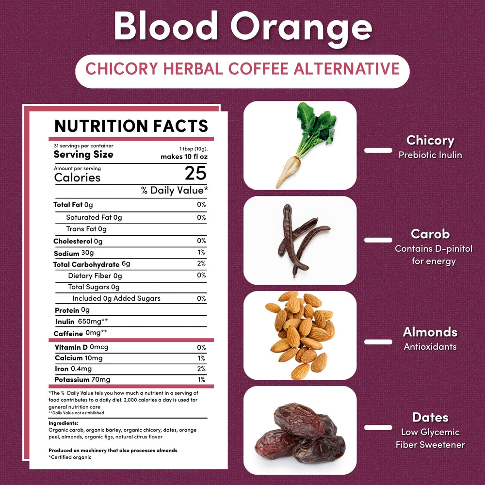 Blood Orange Chicory Herbal Coffee
