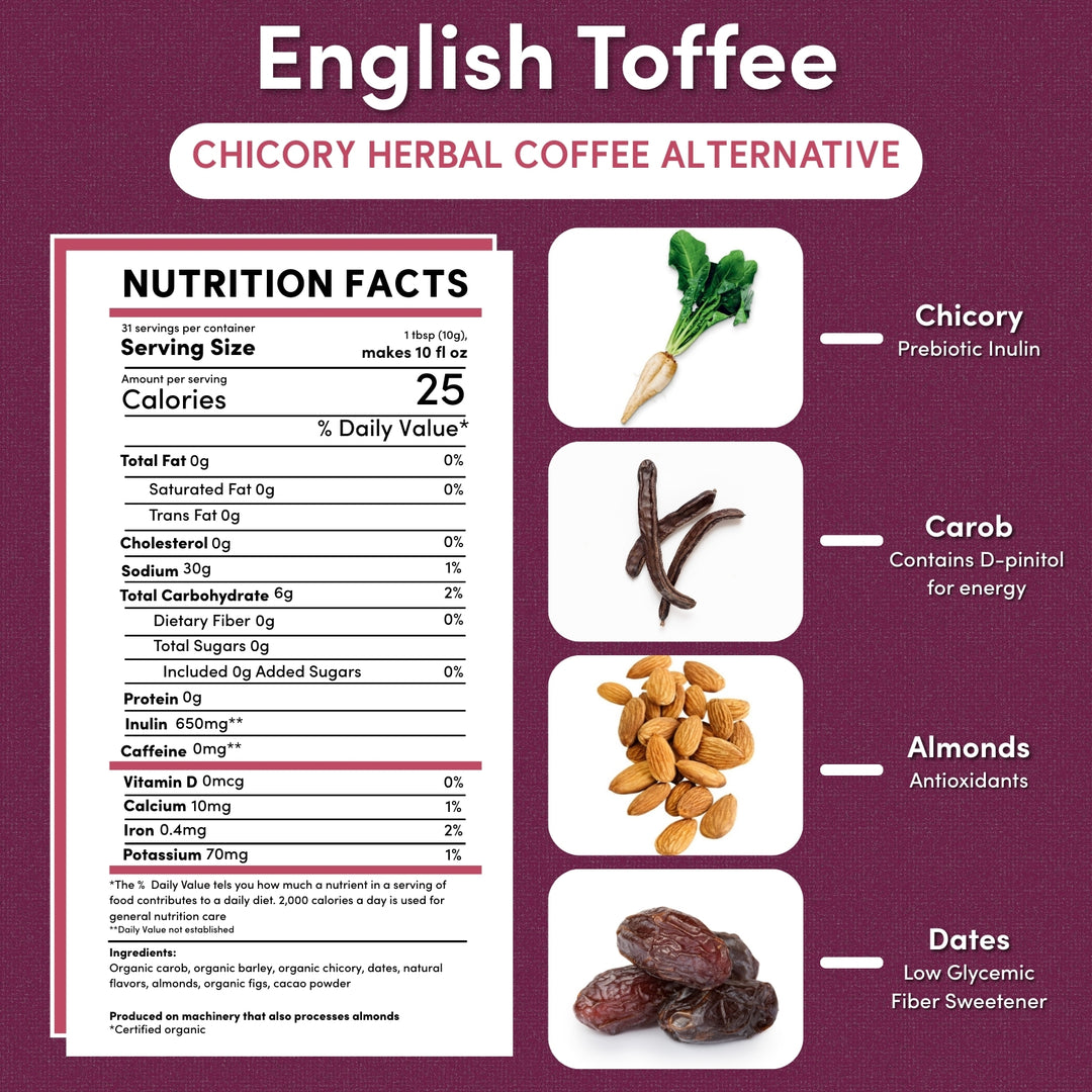 English Toffee Herbal Coffee - Image 2