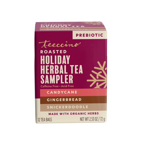 Teeccino Holiday Tea Sampler box