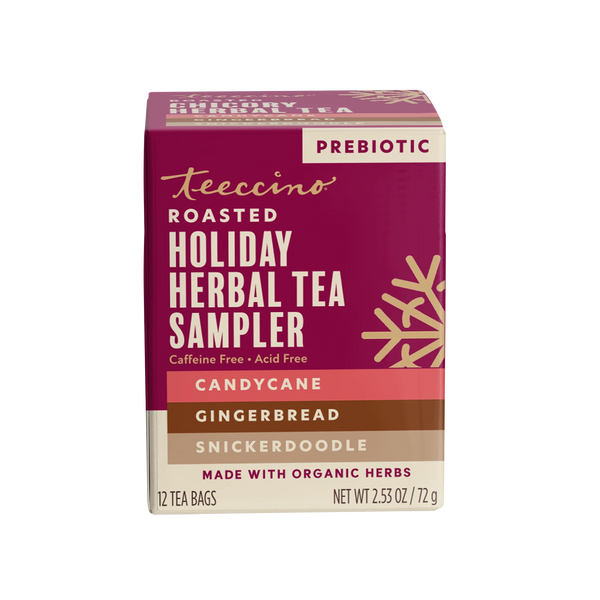 Teeccino Holiday Tea Sampler box