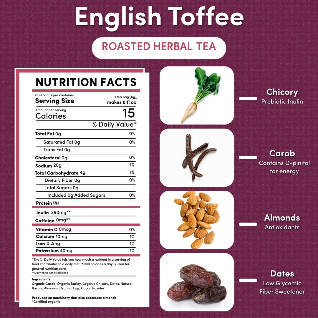 English Toffee Herbal Tea - Image 3