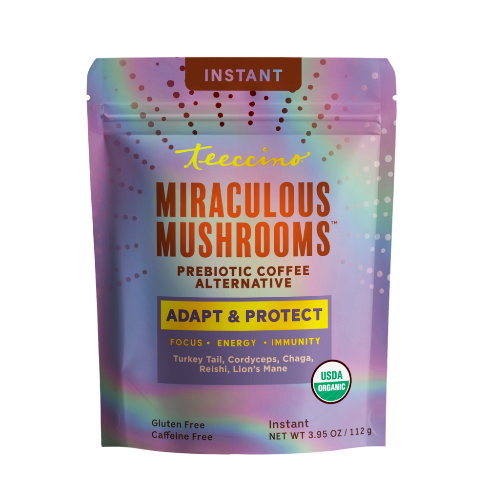 Miraculous Mushrooms® Adapt & Protect Instant Herbal Coffee – Teeccino