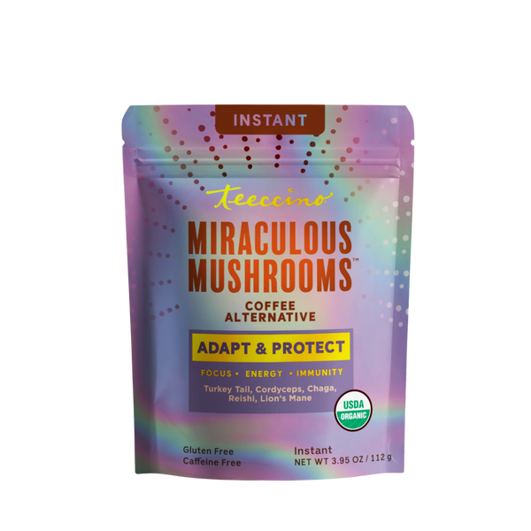 Miraculous Mushrooms® Adapt & Protect Instant Herbal Coffee – Teeccino