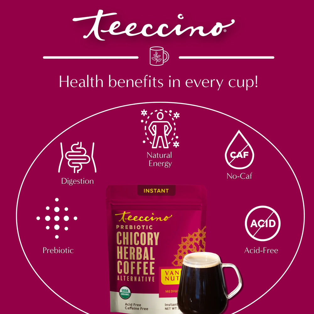 Instant Vanilla Nut Herbal Coffee