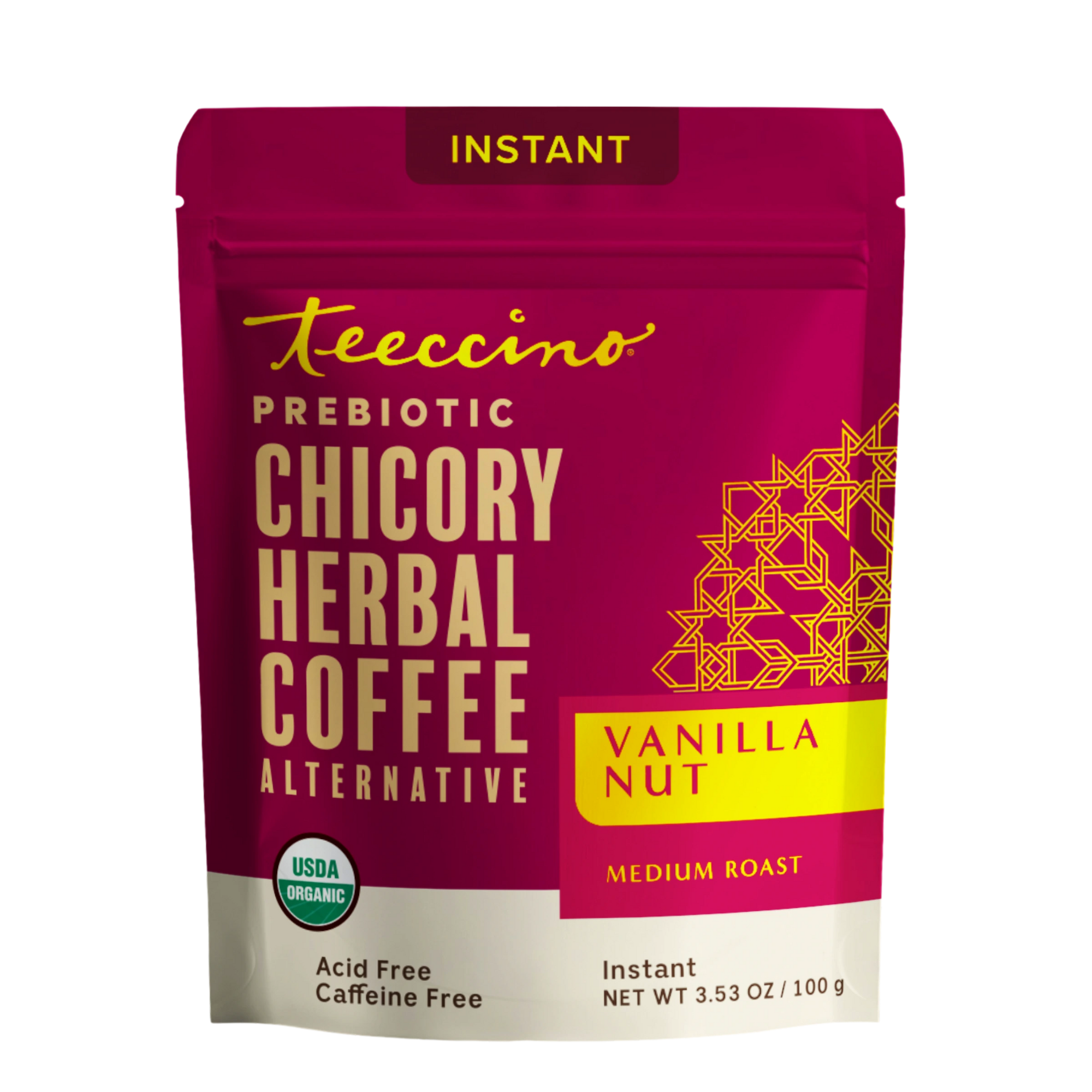 Instant Vanilla Nut Herbal Coffee