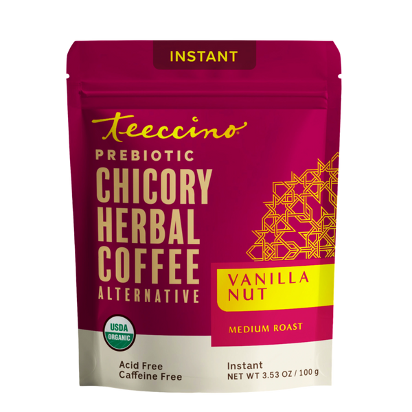 Instant Vanilla Nut Herbal Coffee – Teeccino