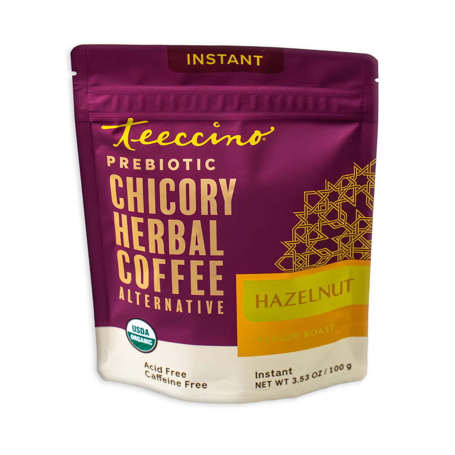 Instant Hazelnut Herbal Coffee
