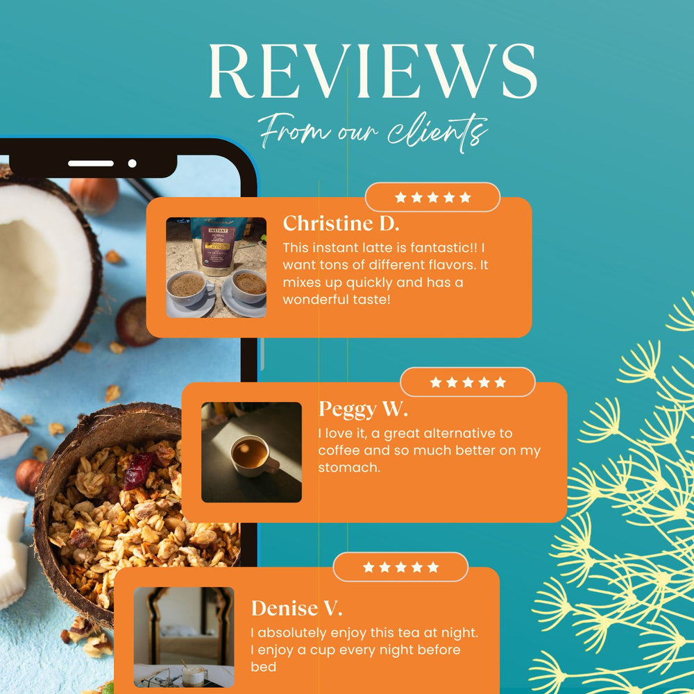 Instant Dandelion Herbal Latte