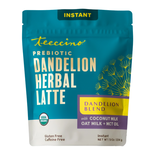 Hero view of Teeccino Instant Dandelion Herbal Latte