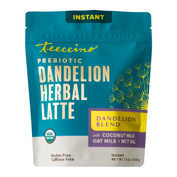 Instant Dandelion Herbal Latte – Teeccino