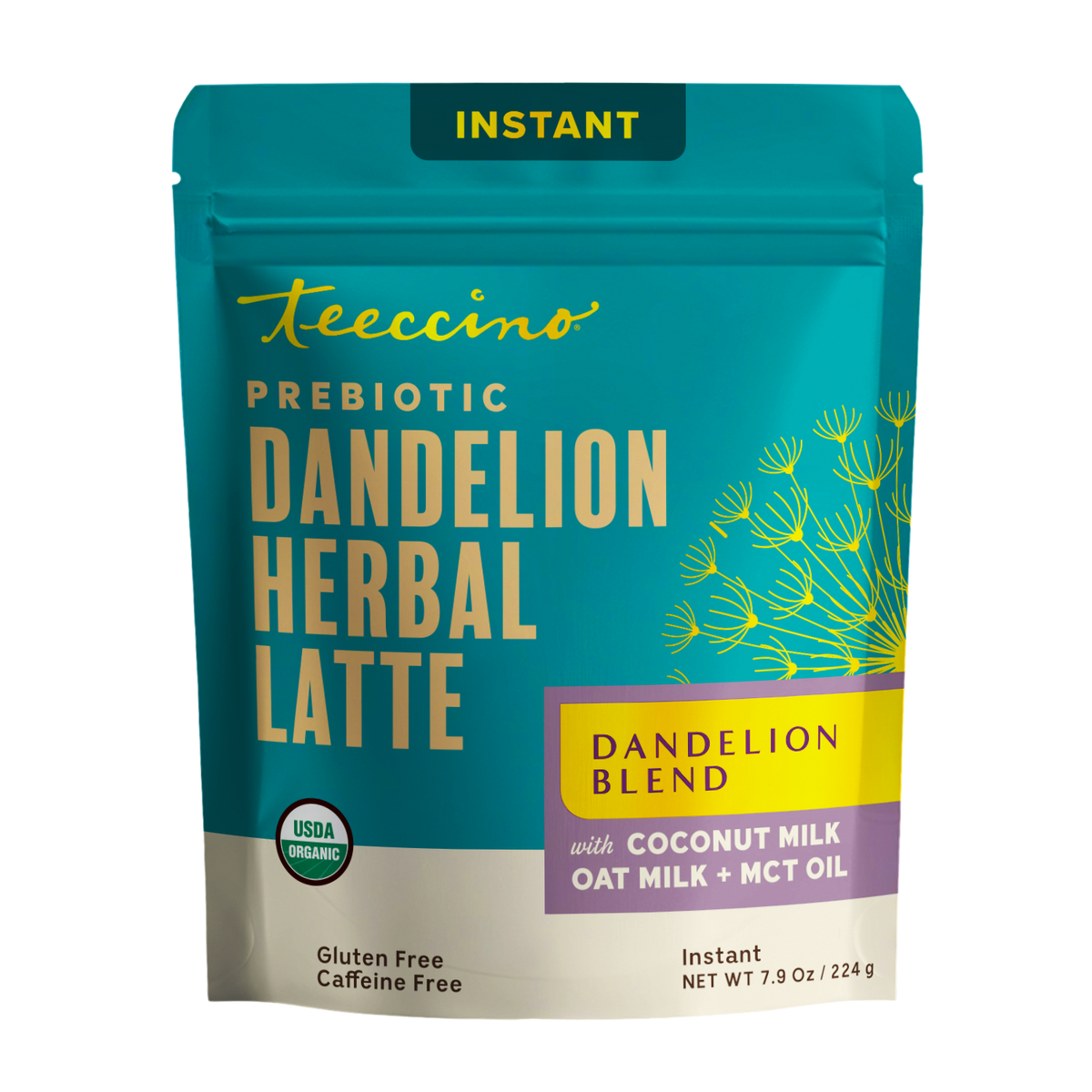 Instant Dandelion Herbal Latte