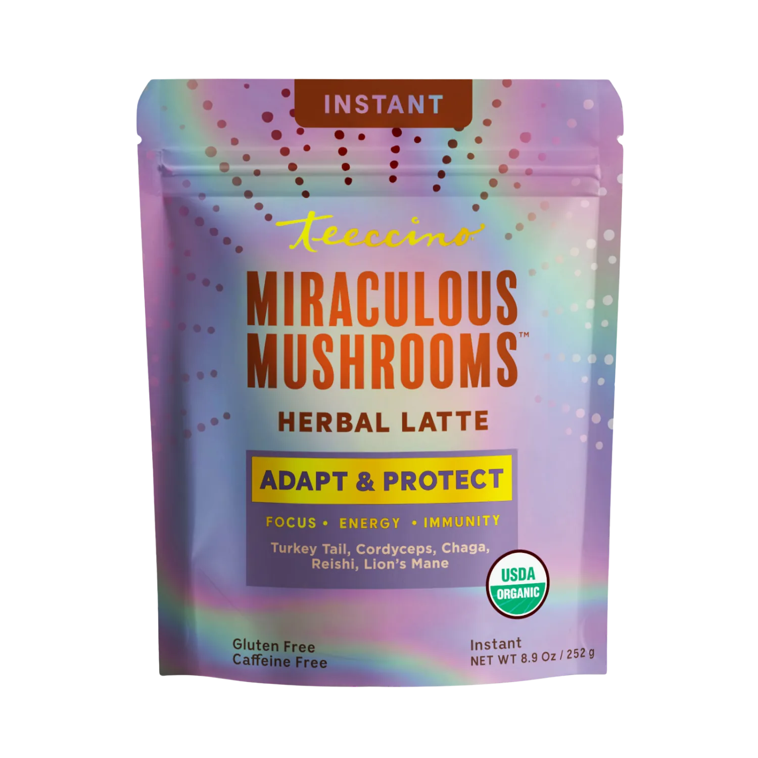 Miraculous Mushrooms® Adapt & Protect Instant Herbal Latte