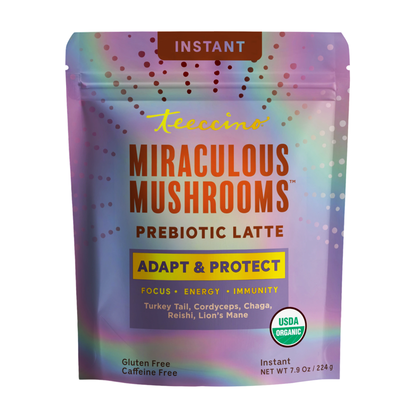 Miraculous Mushrooms® Adapt & Protect Instant Herbal Latte